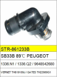 For Peugeot Thermostat and Thermostat Housing 1336_N1